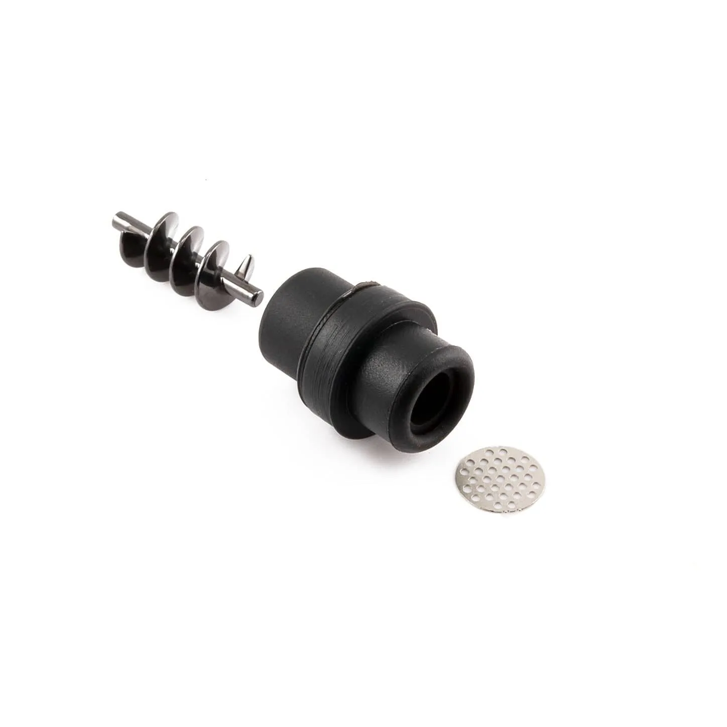 Inserto G Pen Elite II desmontado com espiral, silicone e tela