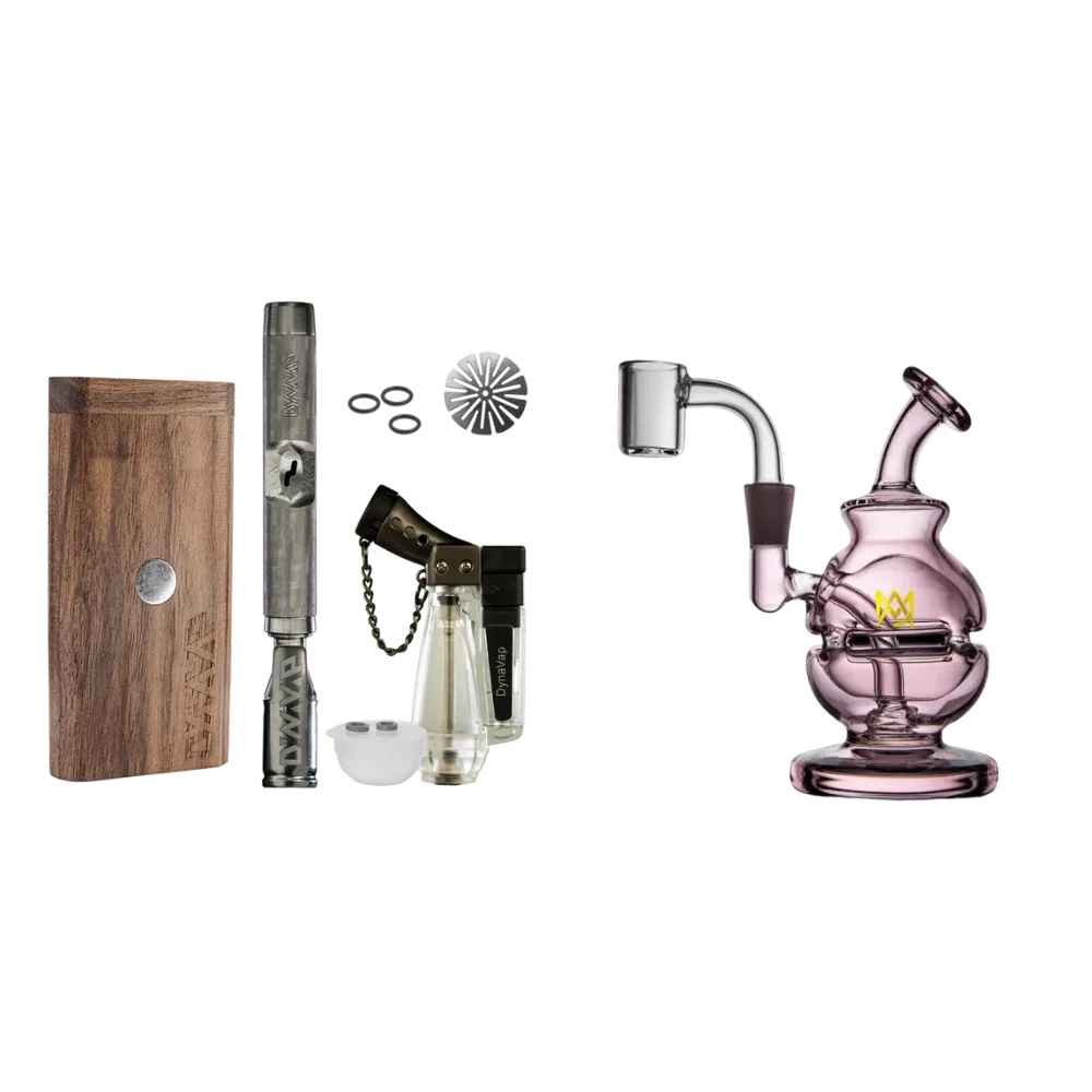 DynaVap Kit M7 Starter Pack + Mini Rig Royale Pink