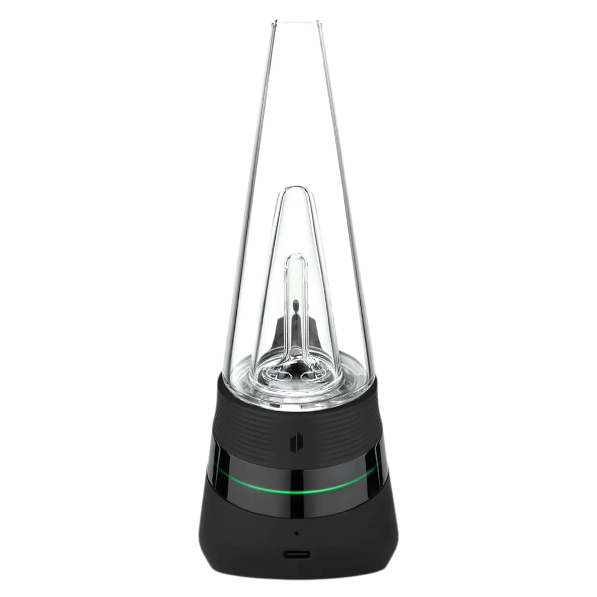 Puffco New Peak Onyx em vista lateral