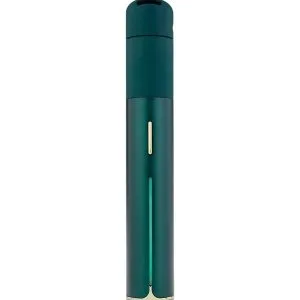 Puffco Pivot Pine verde em vista frontal
