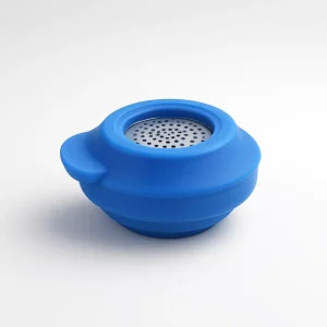 Kit de silicone azul com tela para bocal KingVapo Vibe