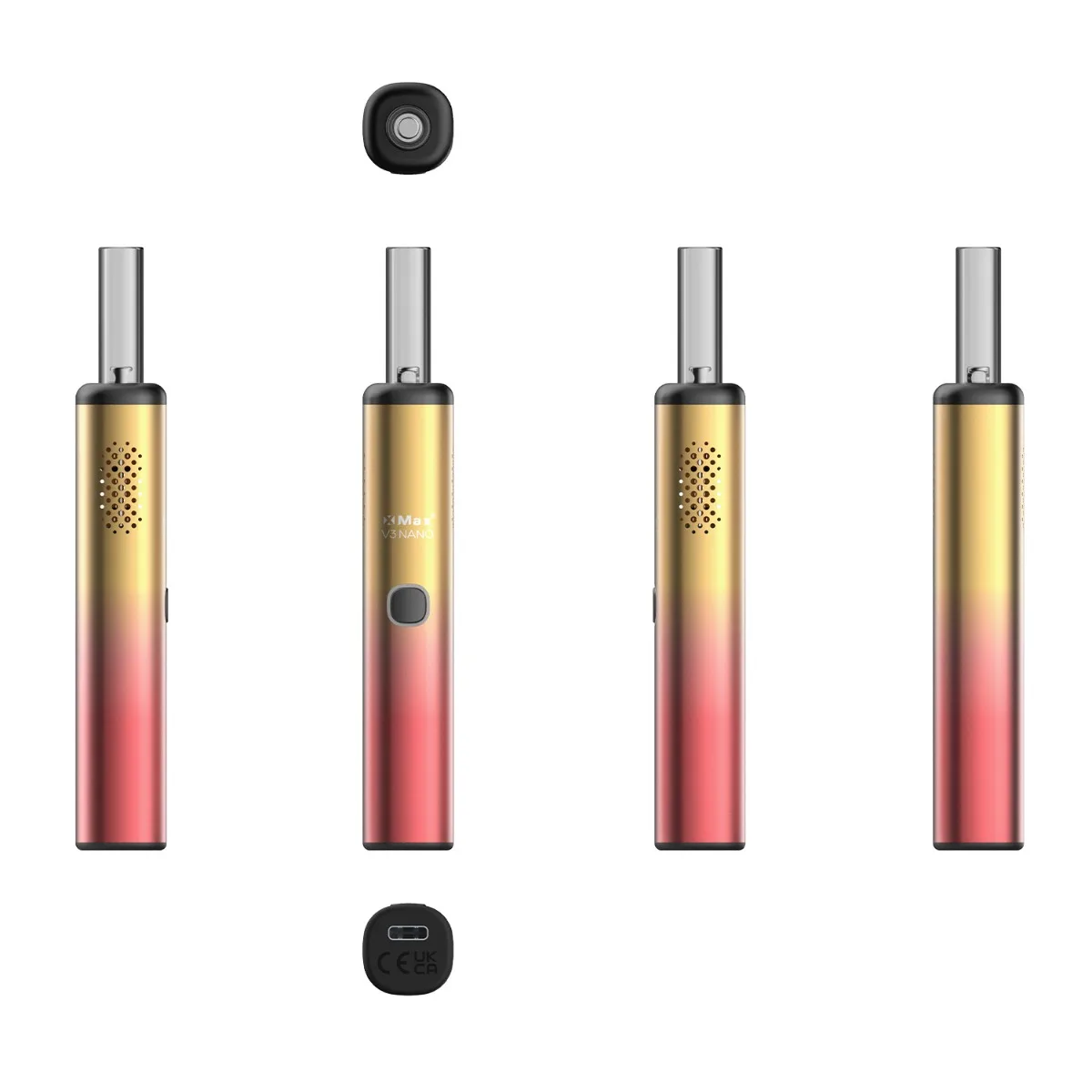 XVAPE V3 Nano Vermelho-Amarelo
